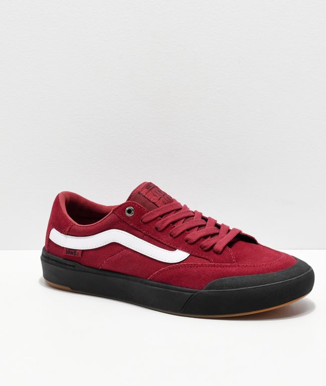 vans maroon color